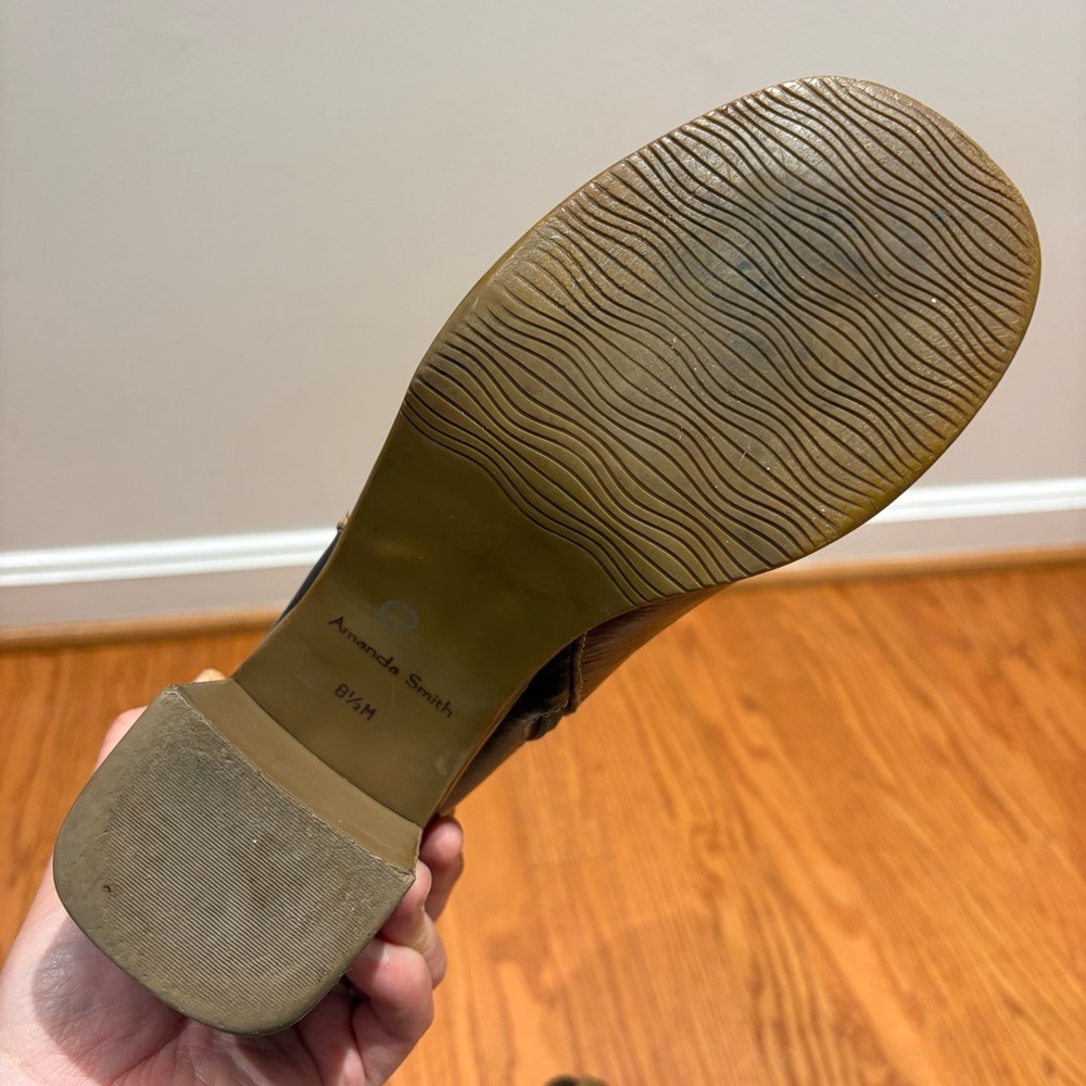 Amanda Smith Vintage Patchwork Leather Ankle Boot… - image 11